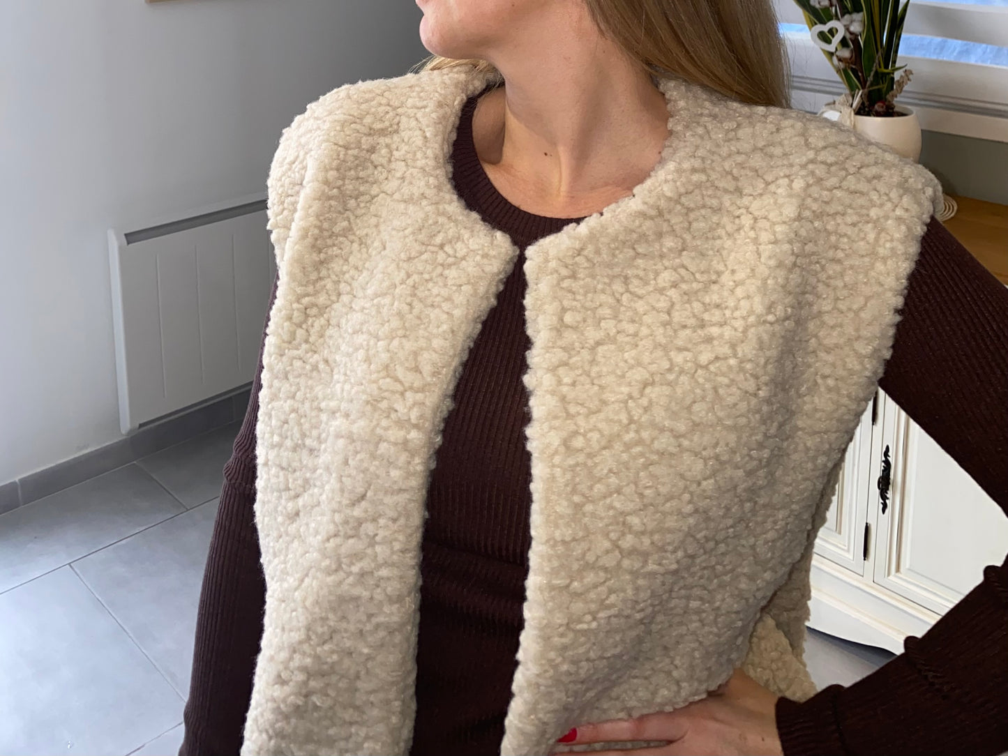 Gilet sans manches Teddy