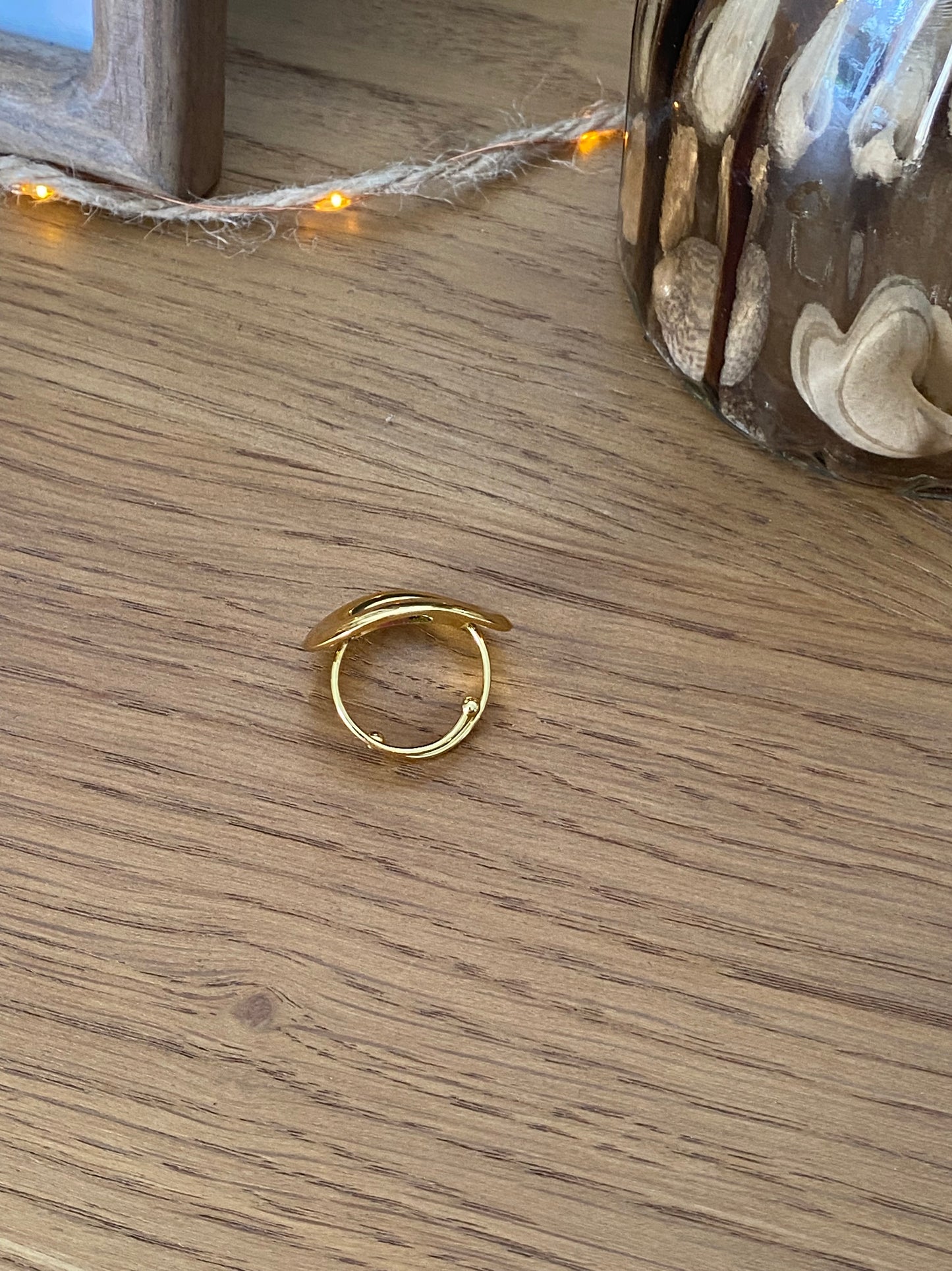 Bague Elodie - ajustable ovale