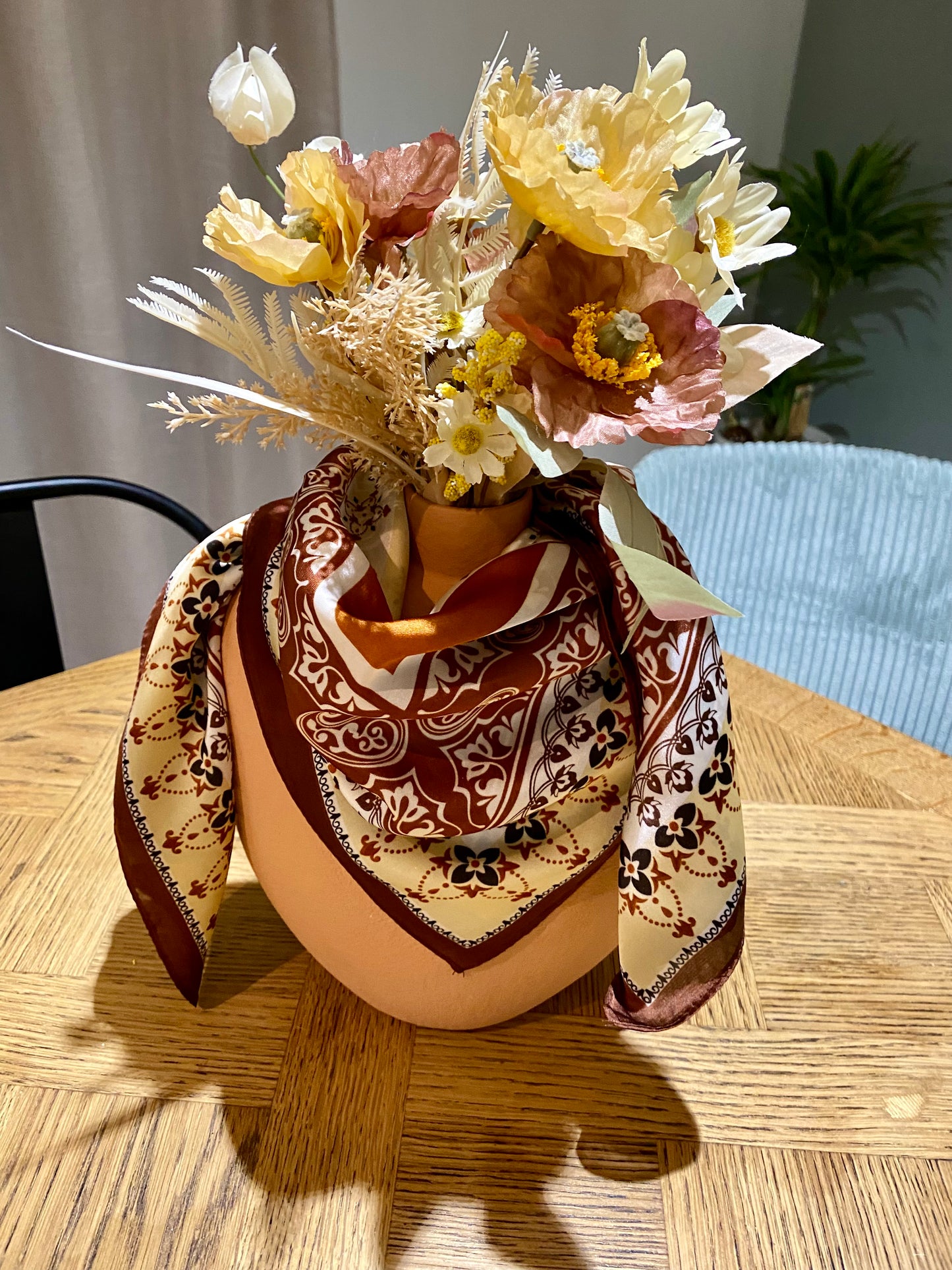 Foulard en soie Lila