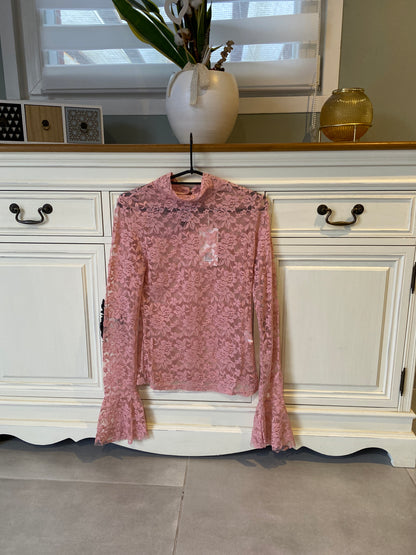 Top en dentelle Violette