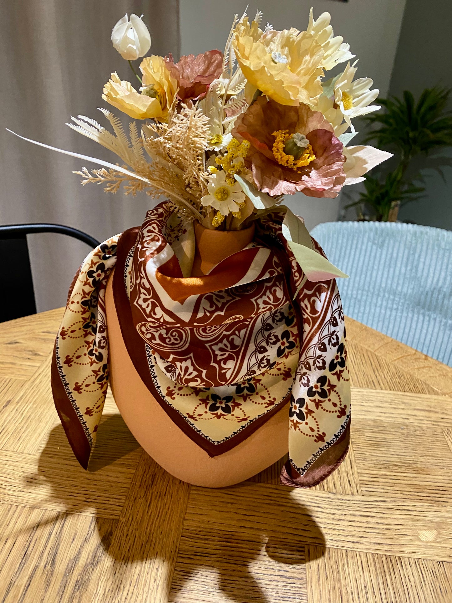 Foulard en soie Lila