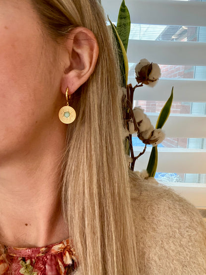 Boucles d'oreilles romane