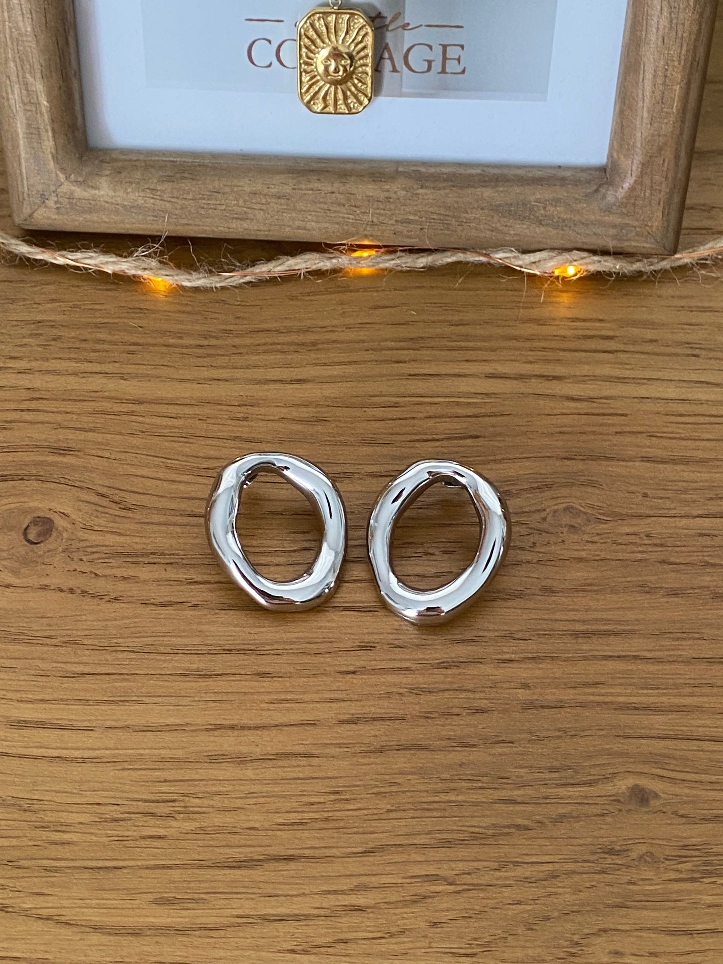 Boucles d’Oreilles ovales