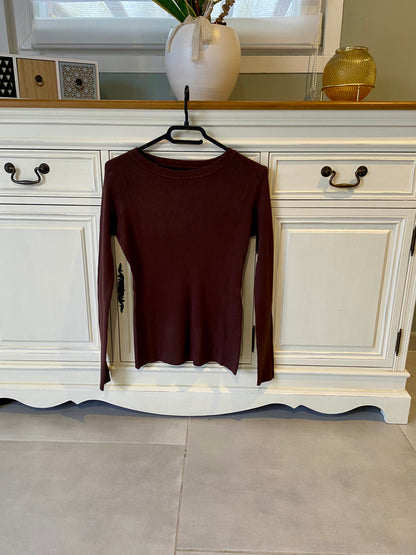 Top/ Pull côtelé