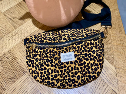 Sac banane léopard