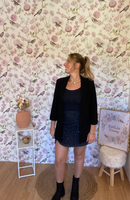 Jupe Anso à strass-Oraije