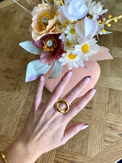 Bague Elodie - ajustable ovale