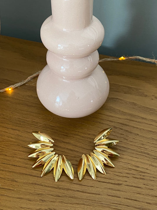 Boucles d’oreilles feuilles