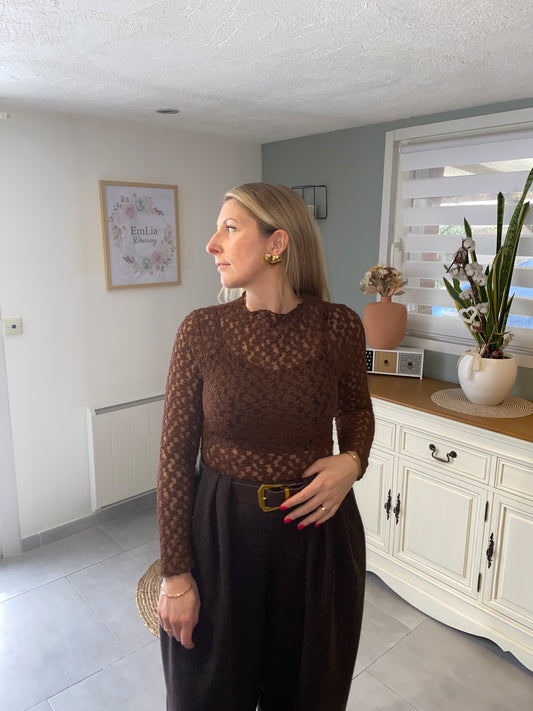 Top en dentelle Maria